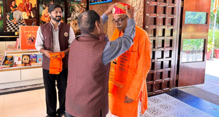 Grand Welcome and Honour Received at Sathyarth Prakash Nyas Bhavan, Rajasthan