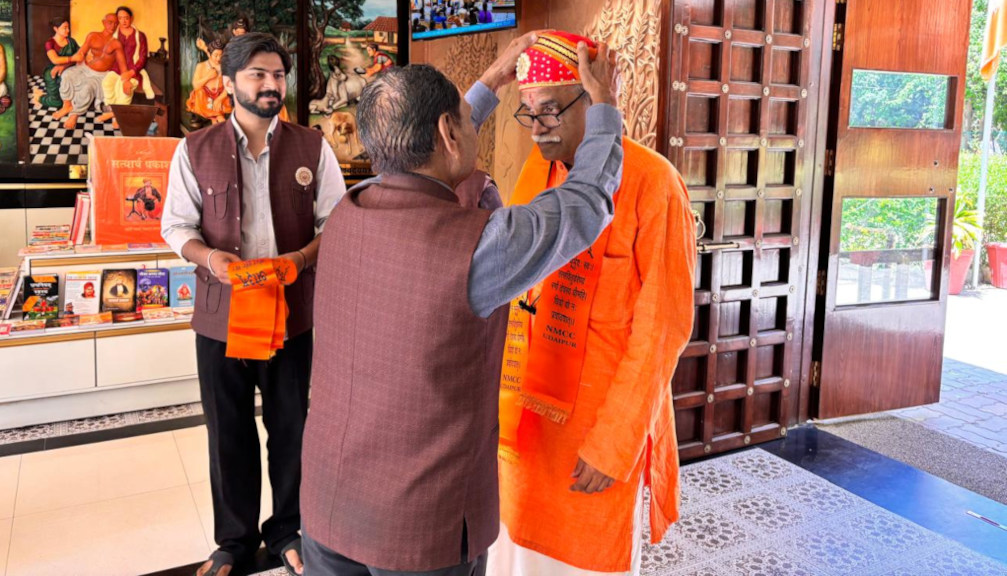 Grand Welcome and Honour Received at Sathyarth Prakash Nyas Bhavan, Rajasthan