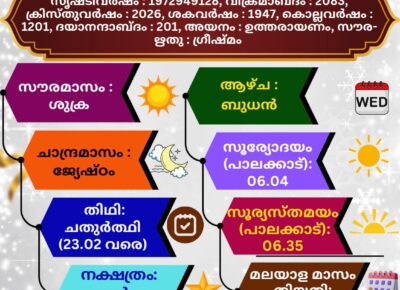(20.05.2026) സങ്കല്പ പാഠം