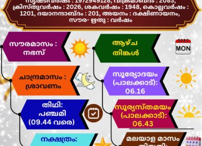 🕉️ (03.08.2026) സങ്കല്പ പാഠം 🕉️
